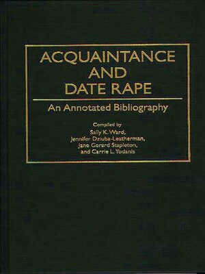 cover image of Acquaintance and Date Rape